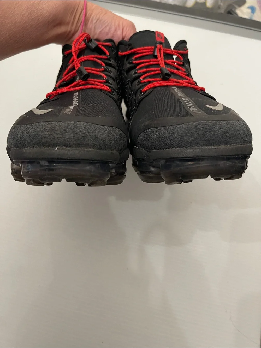 NIKE AIR VAPORMAX FLYNIT UTILITY RUNNING SNEAKERS MENS SIZE 11.5